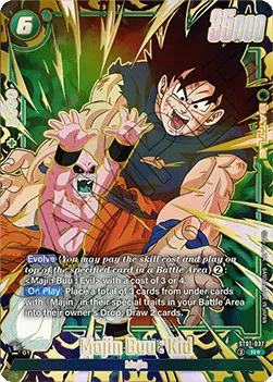 Majin Buu : Kid (ST01-037) (V.2 – Alternate Art) – Story Booster 01 [Fusion World] – Near Mint – JAP