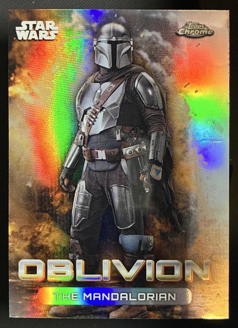 2026 Topps Chrome Star Wars O-3 Insert Oblivion The Mandalorian – Near Mint