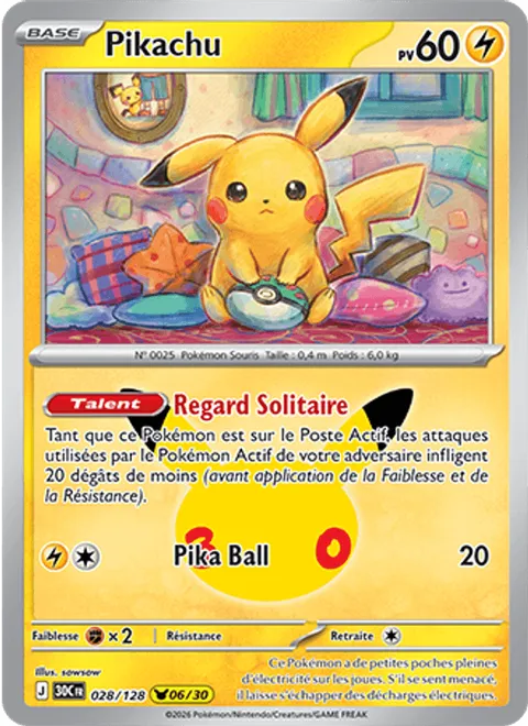 Pikachu – 30th Celebration (028) – Near Mint – FR