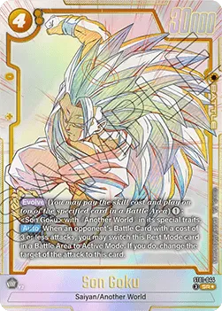 Son Goku (ST01-044) (V.2 – Alternate Art) – Story Booster 01 [Fusion World] – Near Mint – EN