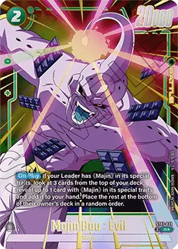 Majin Buu : Evil (ST01-031) (V.2 – Alternate Art) – Story Booster 01 [Fusion World] – Near Mint – EN