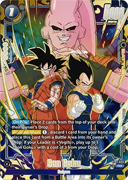 Son Goku (ST01-023) (V.2 – Alternate Art) – Story Booster 01 [Fusion World] – Near Mint – EN