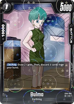 Bulma (ST01-062) (V.2 – Common) – Story Booster 01 [Fusion World] – Near Mint – EN