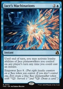 Jace’s Machinations – Reality Fracture (32) – Foil [EN] – Near Mint