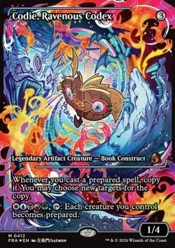 Codie, Ravenous Codex (V.1) – Reality Fracture: Extras (412) – Foil [EN] – Near Mint